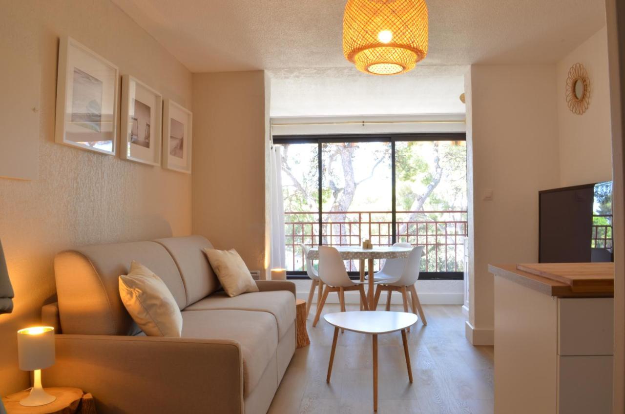 Studio Merbleuesoleil Classe 3 Etoiles 4 Pers Bord De Mer Bandol Exterior photo